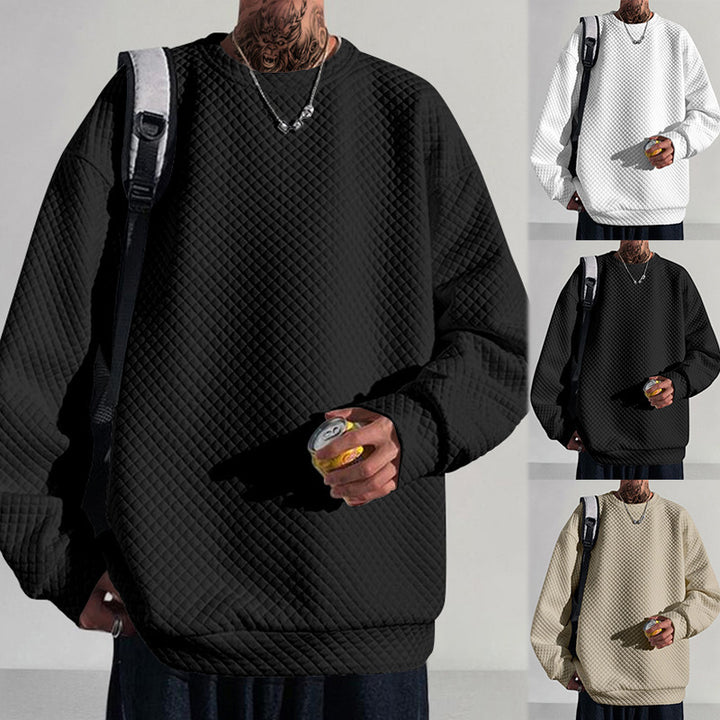 Herren Urbaner Sweatshirt mit strukturiertem Design und lässiger Passform Aliams