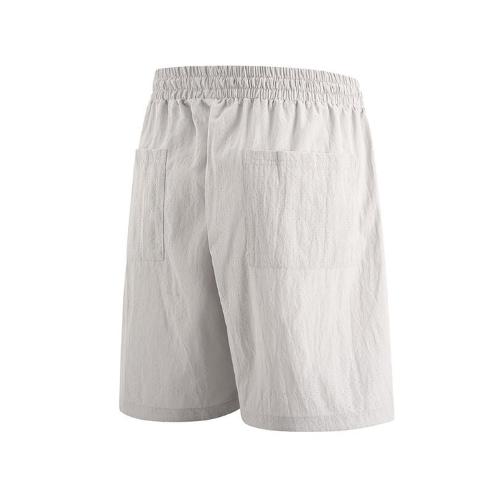 Herren bequeme Freizeitshorts mit elastischem Bund und praktischen Taschen Aliams