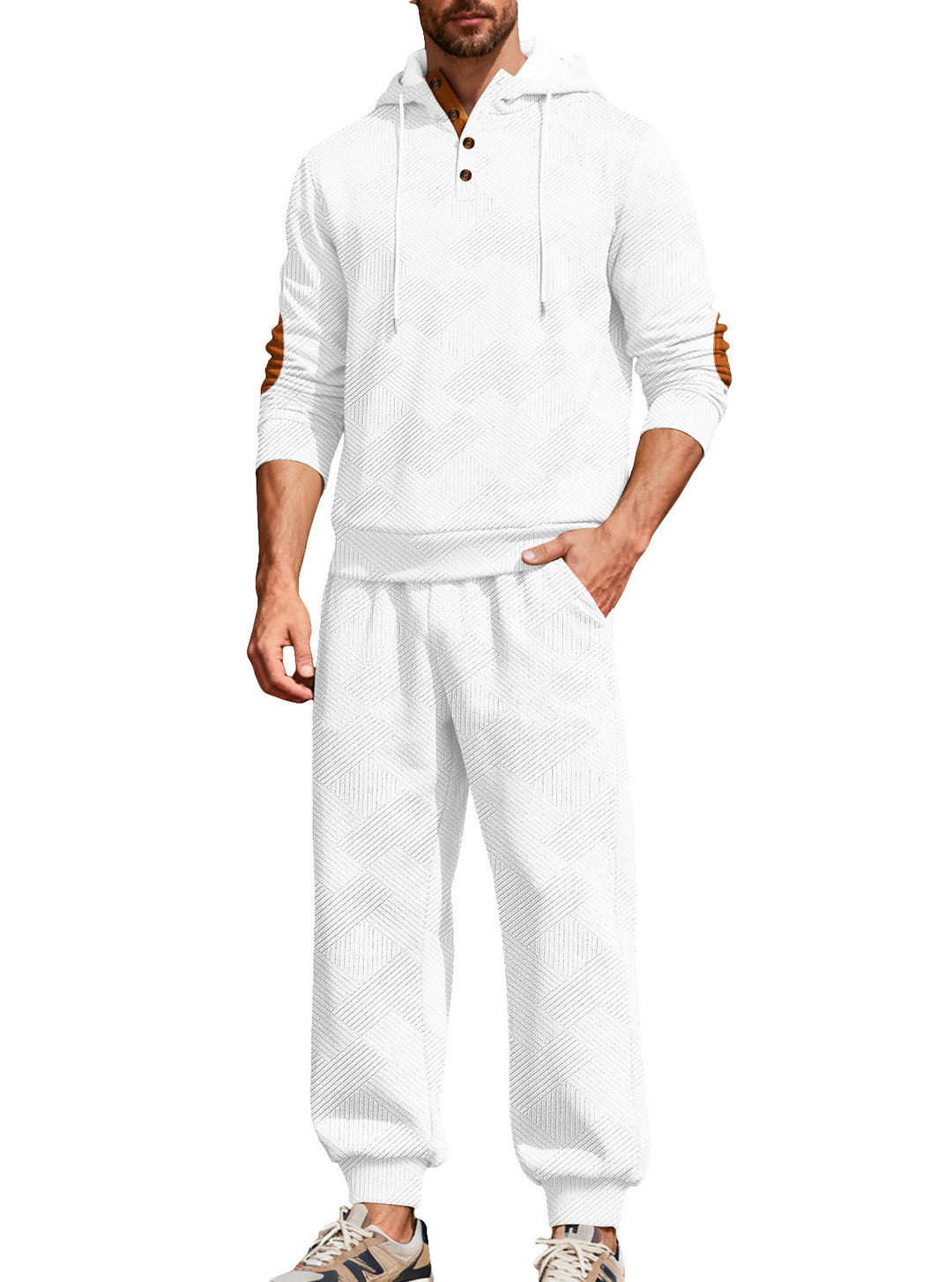 Herren Freizeitanzug mit dynamischem Strukturdesign Aliams