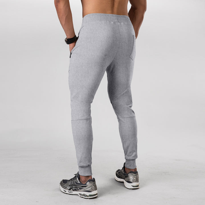 Herren Sportliche Jogginghose mit funktionalen Reißverschlusstaschen Aliams