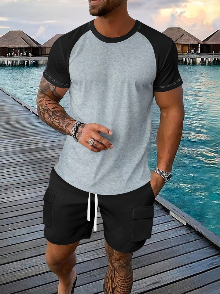 Herren Sport T-Shirt mit Raglanärmeln Aliams