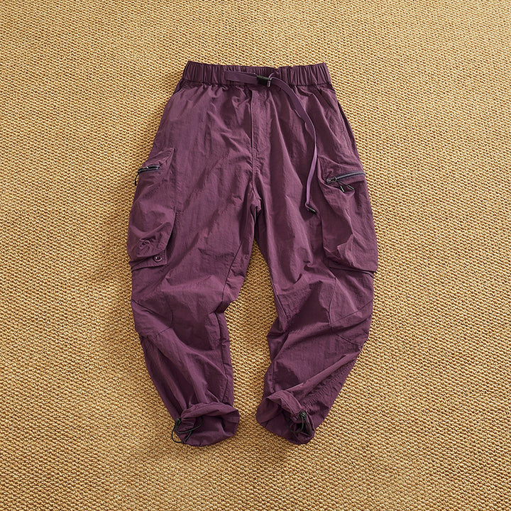 Herren Cargo-Hose mit praktischen Taschen und elastischem Bund Aliams