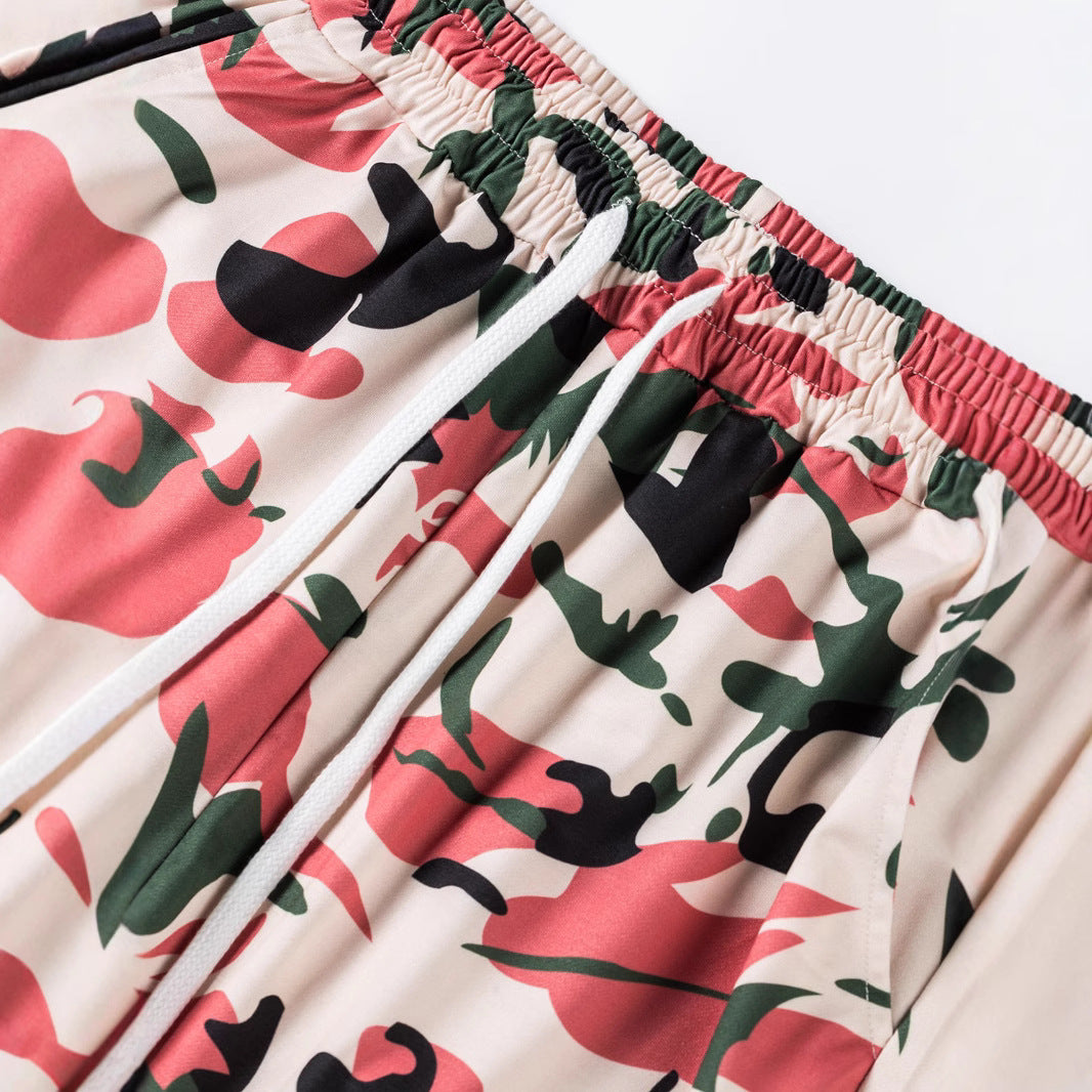 Herren Jogging-Hosen im modernen Camouflage-Stil Aliams