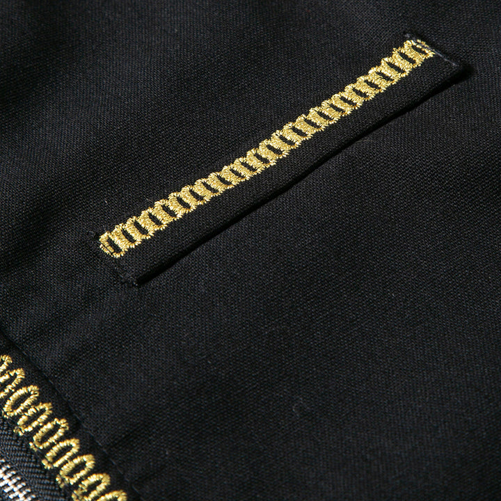 Herren elegantes Tunika-Kleid mit feinen Stickdetails Aliams