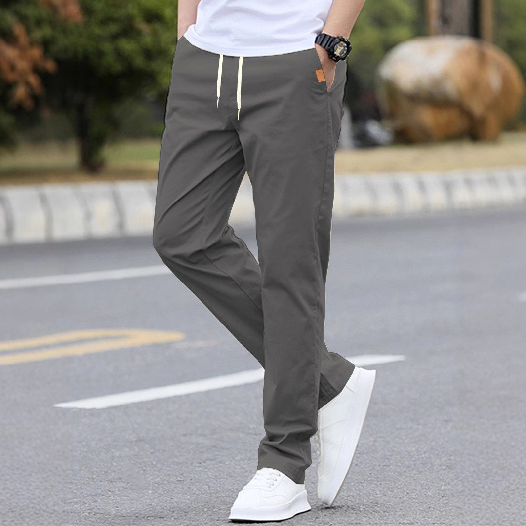 Herren Freizeit-Hose mit atmungsaktivem Material und elastischem Bund Aliams