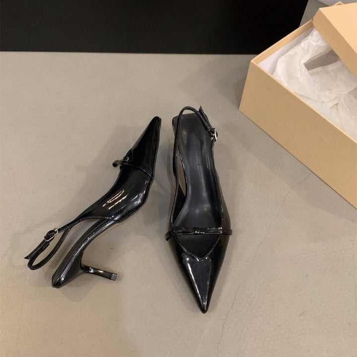 Damen Slingback Pumps mit Elegantem Schnitt und Feinem Riemchen Aliams