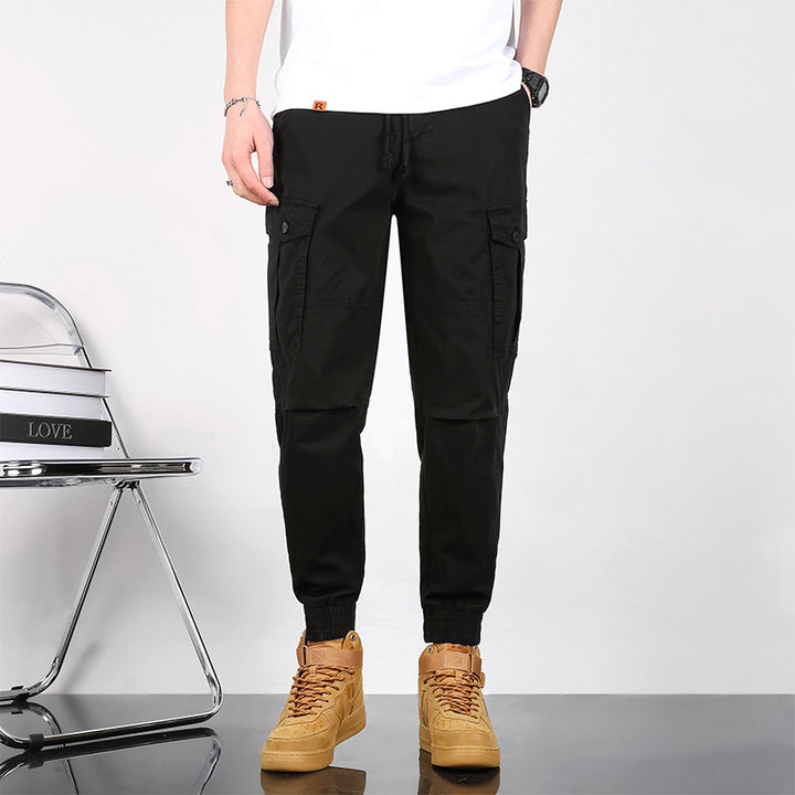 Herren Cargo-Hose mit vielseitigen Taschen Aliams