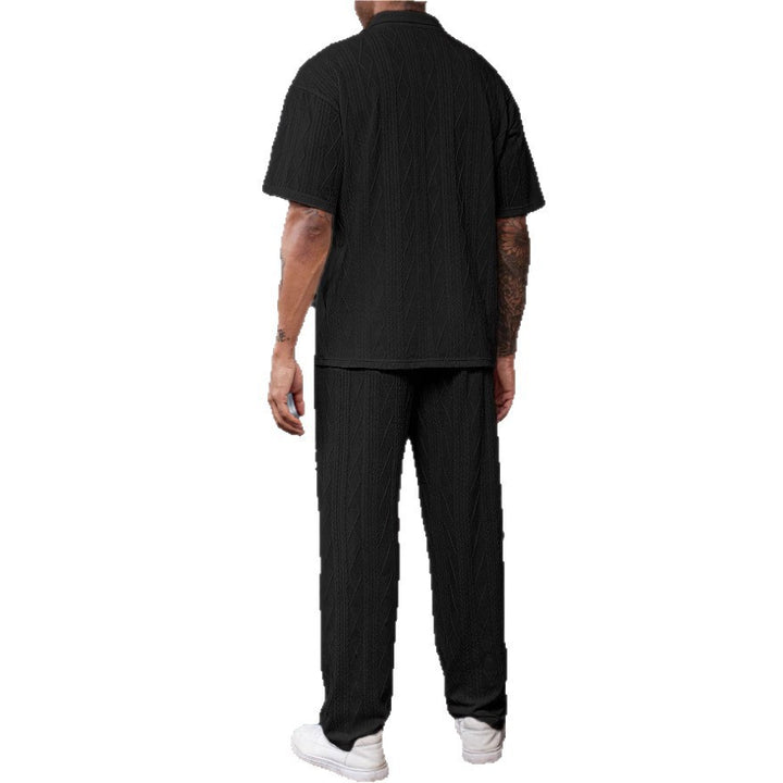 Herren Freizeitanzug mit strukturiertem Design und komfortablem Schnitt Aliams