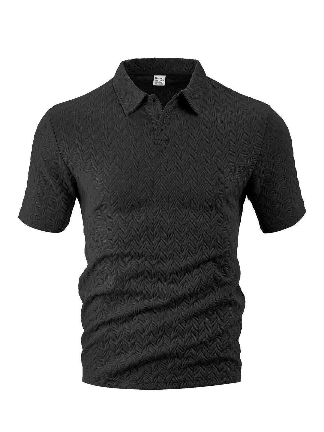 Herren Poloshirt mit strukturiertem Obermaterial und modernem Schnitt Aliams
