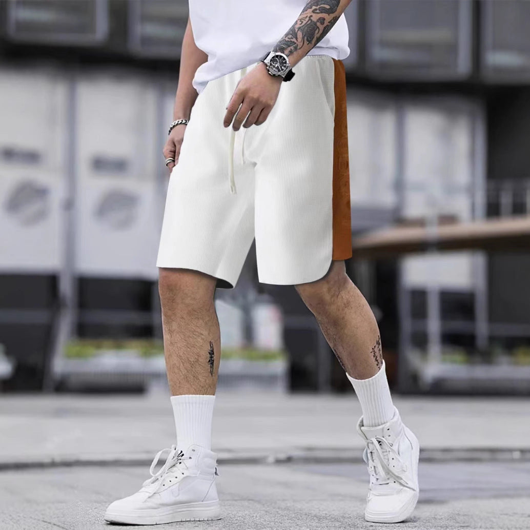 Herren sportliche Shorts mit detailreicher Struktur und innovativer Seitentasche Aliams