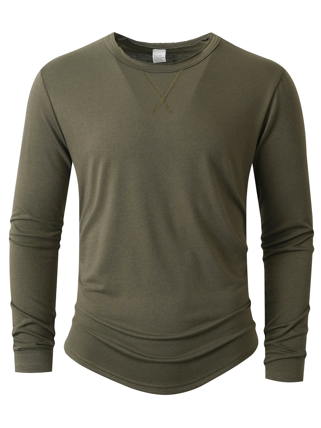 Herren Sportliches Langarmshirt Aliams