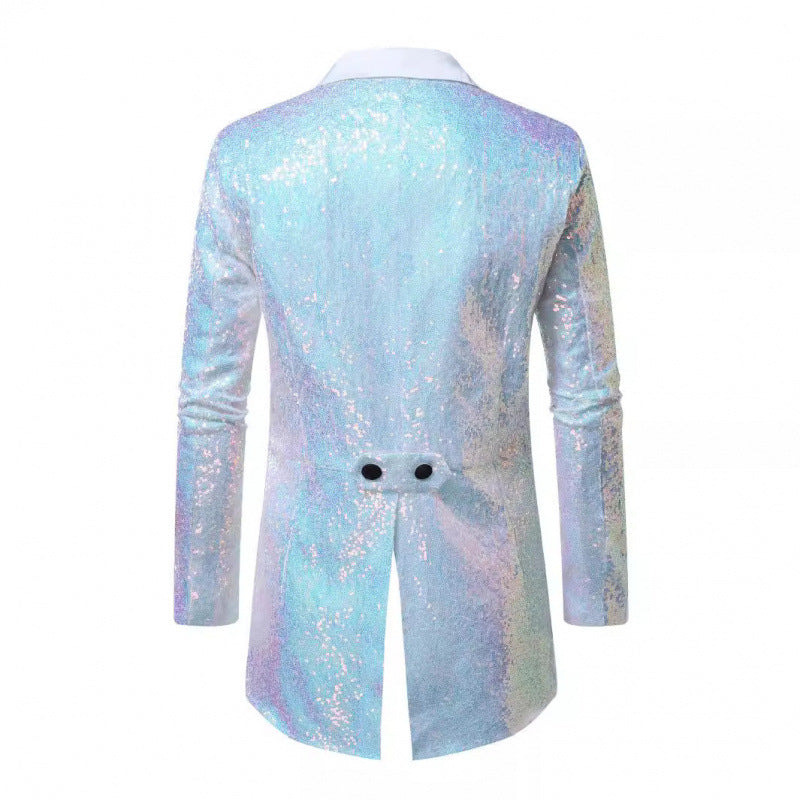 Herren Glitzernder Smoking-Blazer Aliams