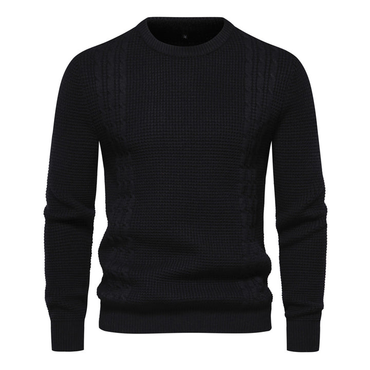 Herren Strickpullover mit modernem Strukturdesign Aliams