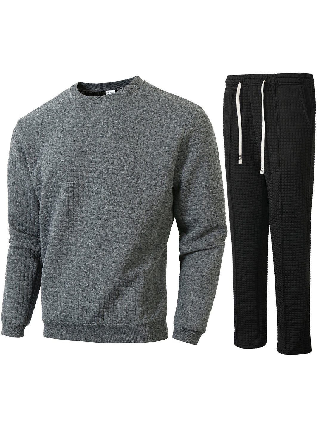 Herren gemütliches Sweatshirt und Jogginghose Set Aliams