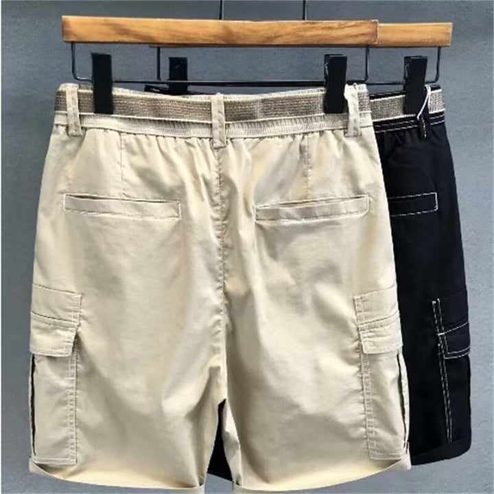 Herren Cargo-Shorts mit praktischen Seitentaschen und verstellbarem Bund Aliams