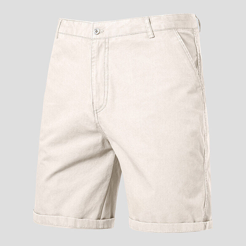 Herren Freizeit-Shorts aus hochwertigem Baumwoll-Mix mit praktischen Taschen Aliams