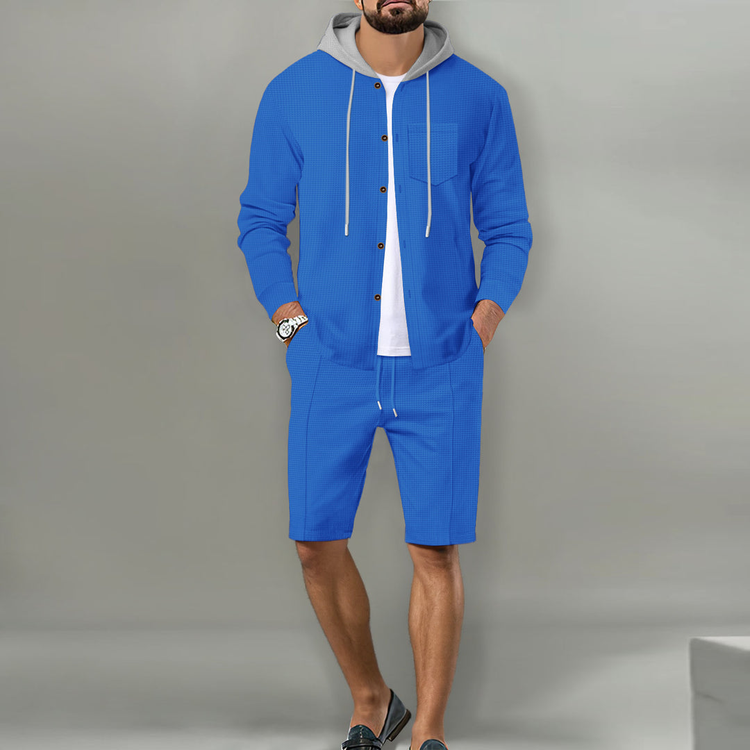 Herren Sportliches Freizeitanzug Aliams