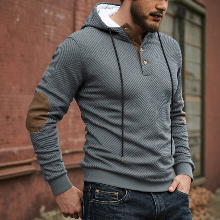 Herren Sportliches Hoodie mit strukturiertem Design Aliams