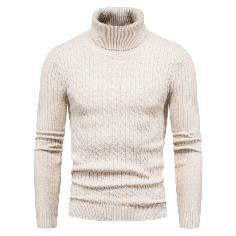 Herren Rollkragenpullover aus hochwertigem Strick Aliams