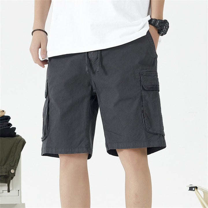 Herren funktionale Cargo-Shorts mit zahlreichen Taschen Aliams