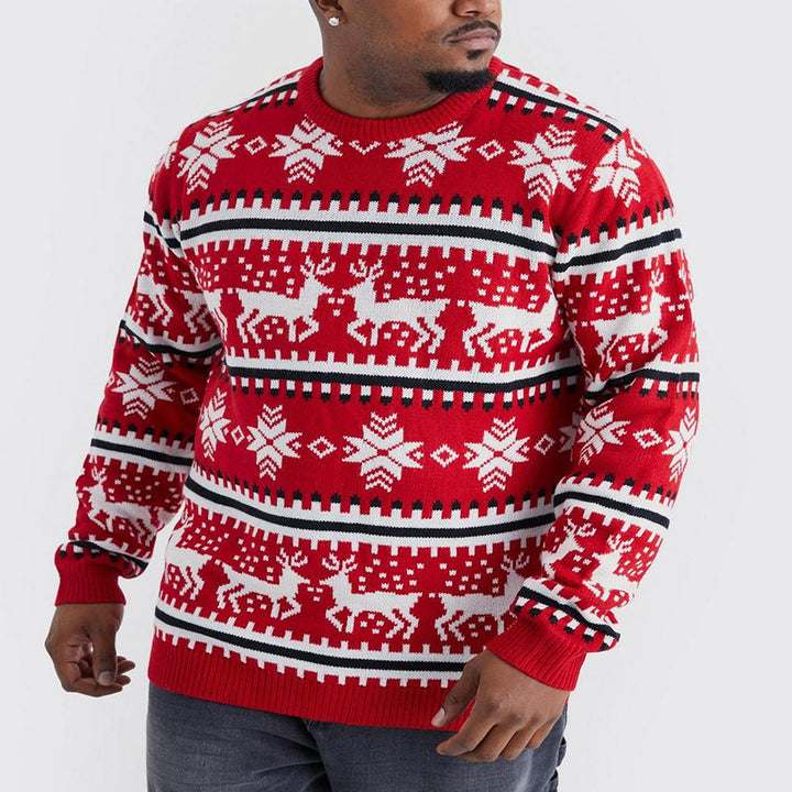 Herren lustiger Weihnachts-Pullover mit exklusivem Motiv Aliams