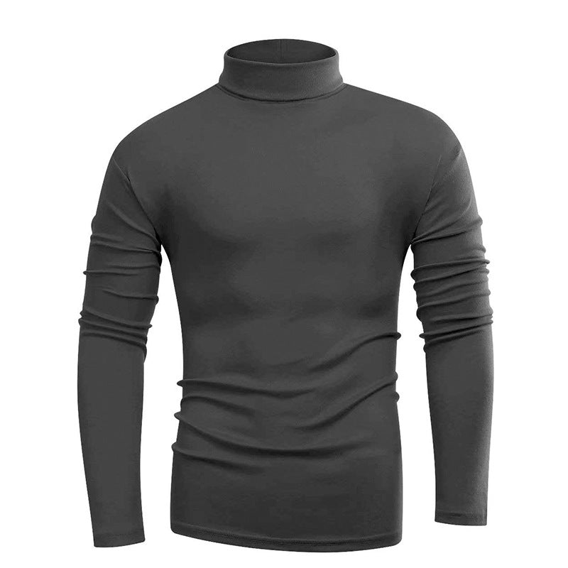 Herren Elegantes Langarm-Polohemd Aliams