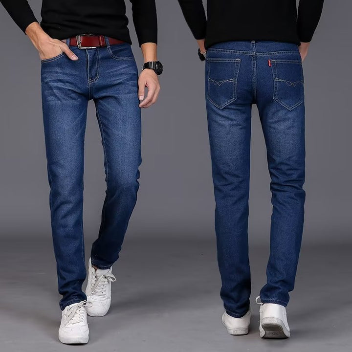 Herren Premium Slim Fit Jeans mit Elasthananteil Aliams