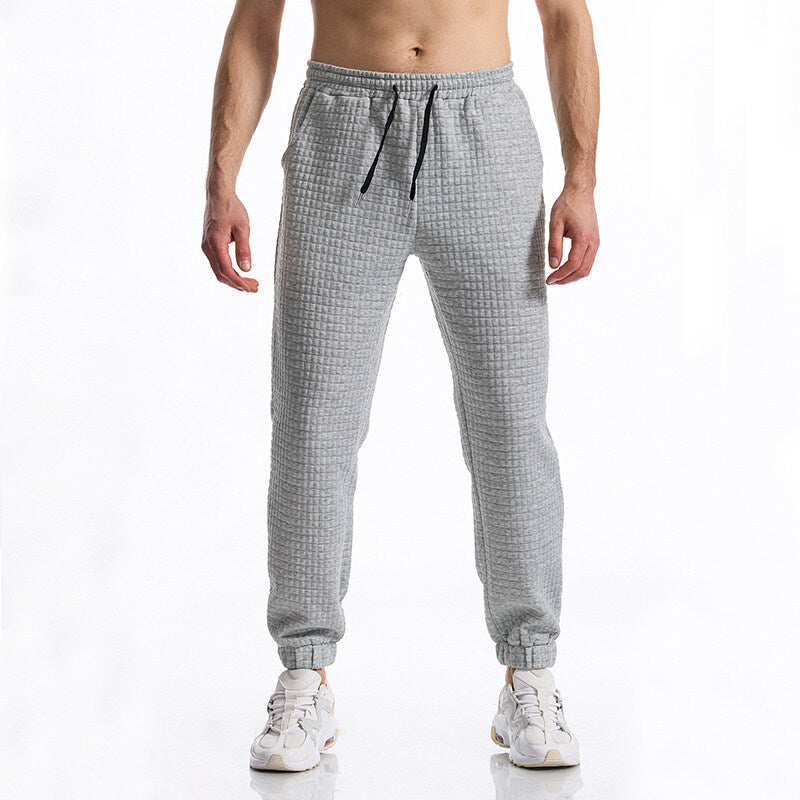 Herren bequeme Sweatpants mit hohem Bund und elastischem Komfort Aliams