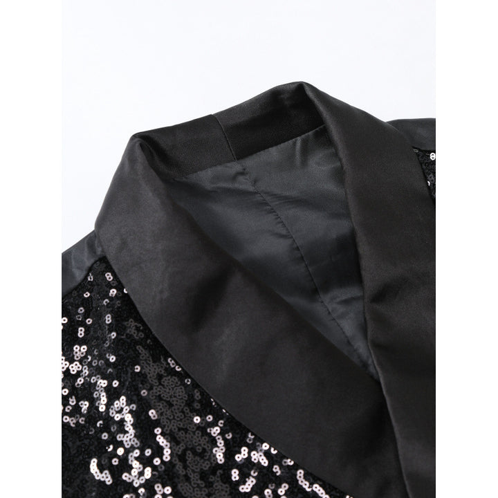 Herren Extravaganter Paillettenveste Aliams