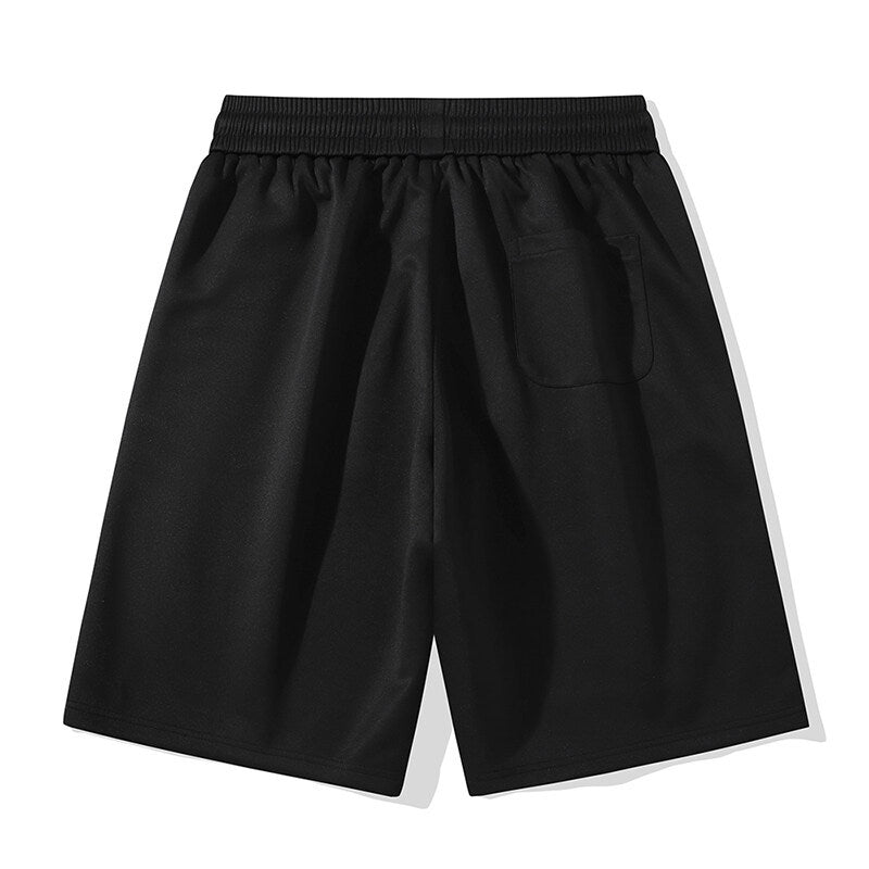 Herren Sportliche Shorts mit elastischem Bund und seitlichen Kontraststreifen Aliams