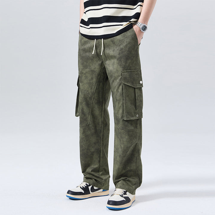 Herren Cargo-Hose mit multifunktionalen Taschen und lässigem Schnitt Aliams