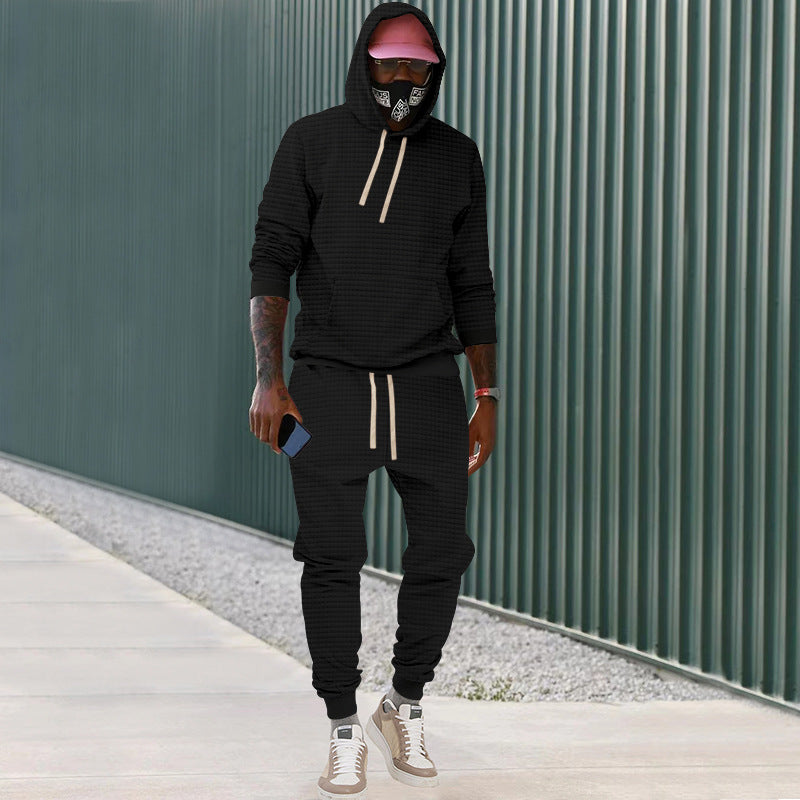 Herren Sportanzug mit atmungsaktivem Material und praktischen Taschen Aliams