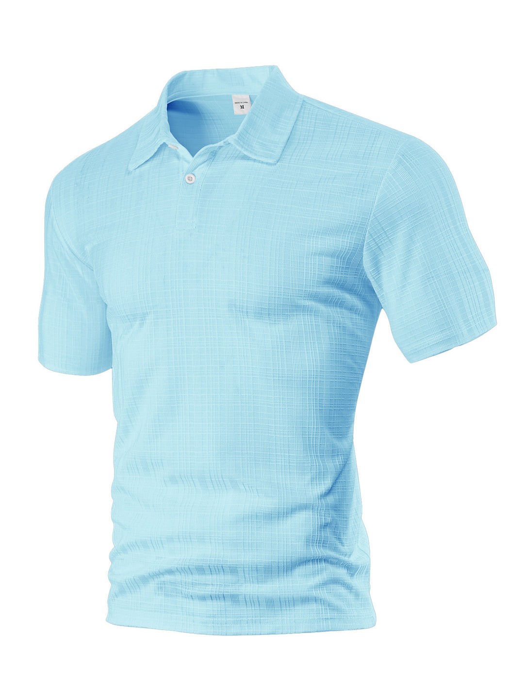 Herren Kurzarm-Poloshirt mit strukturiertem Design Aliams