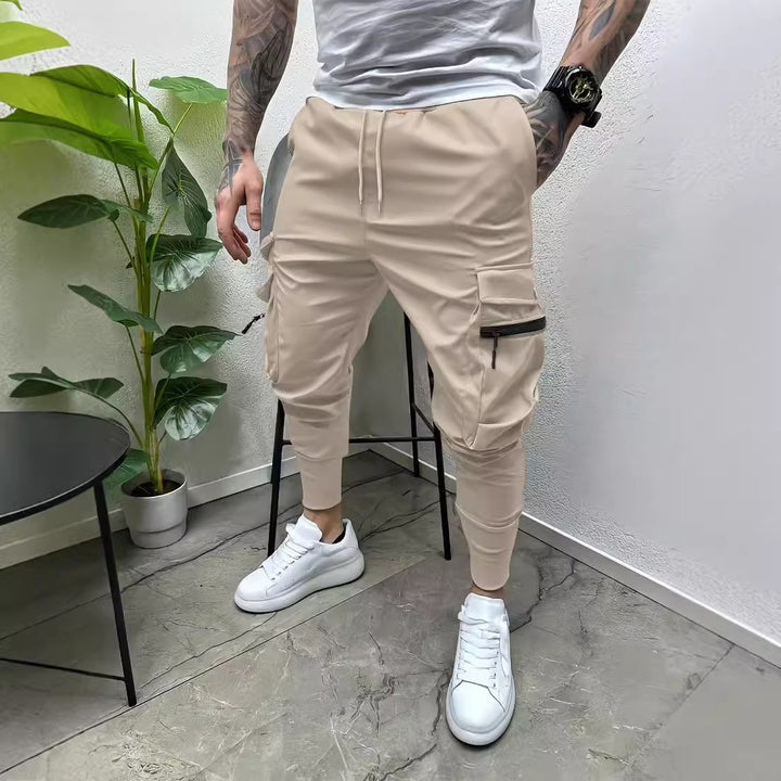 Herren Cargo Tapered Jogger Hose Aliams