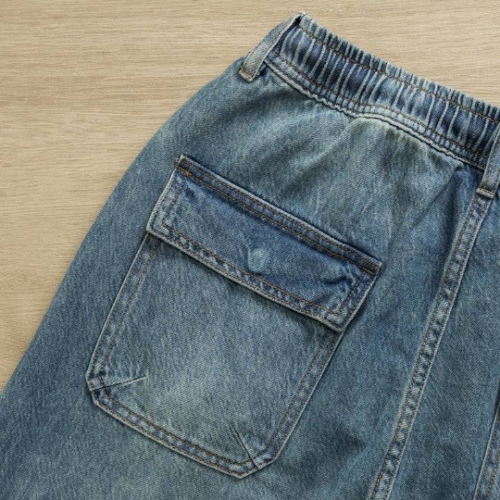 Herren lässige Jeans mit modischem Destroyed-Look Aliams