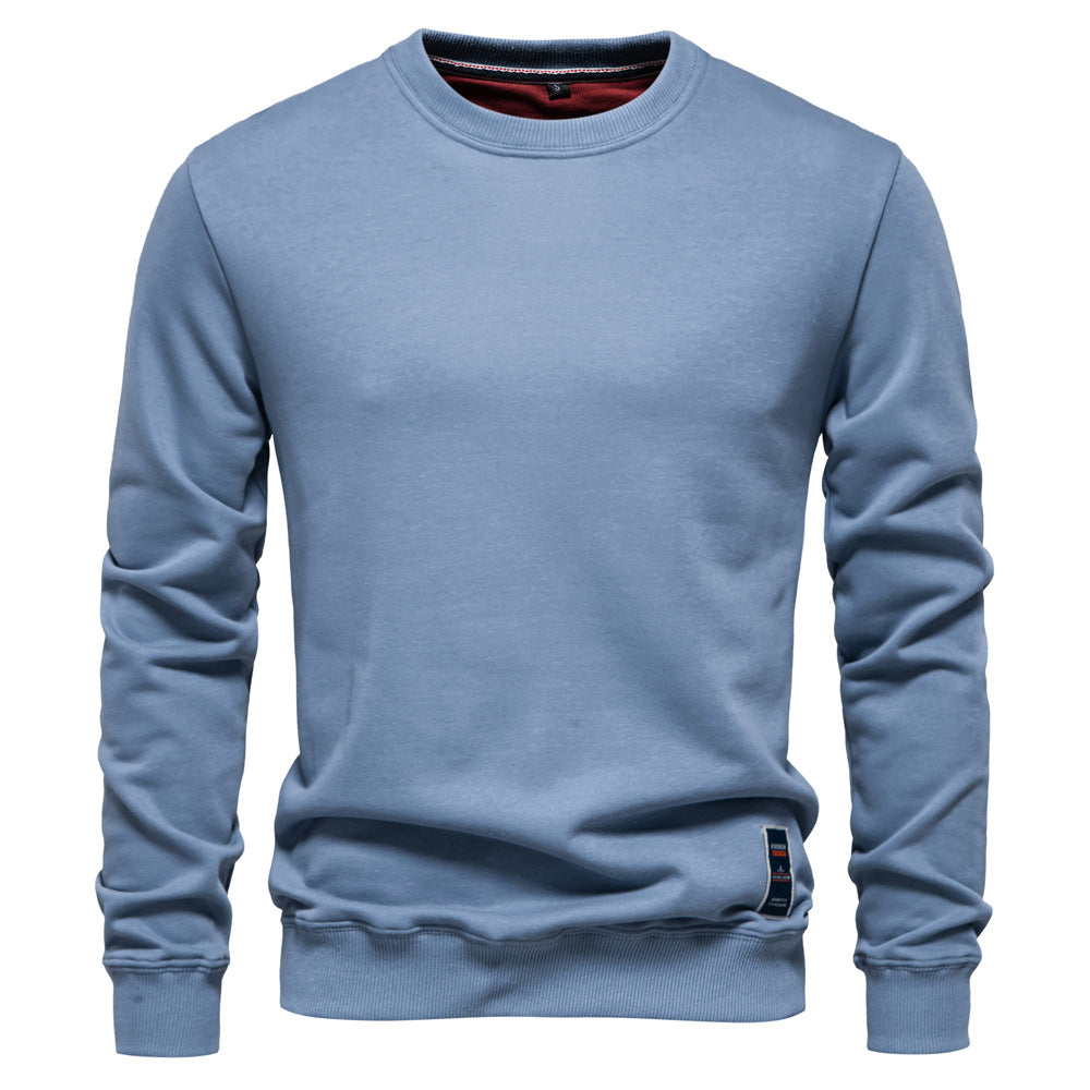 Herren Sweatshirt mit klassischem Rundhalsausschnitt Aliams