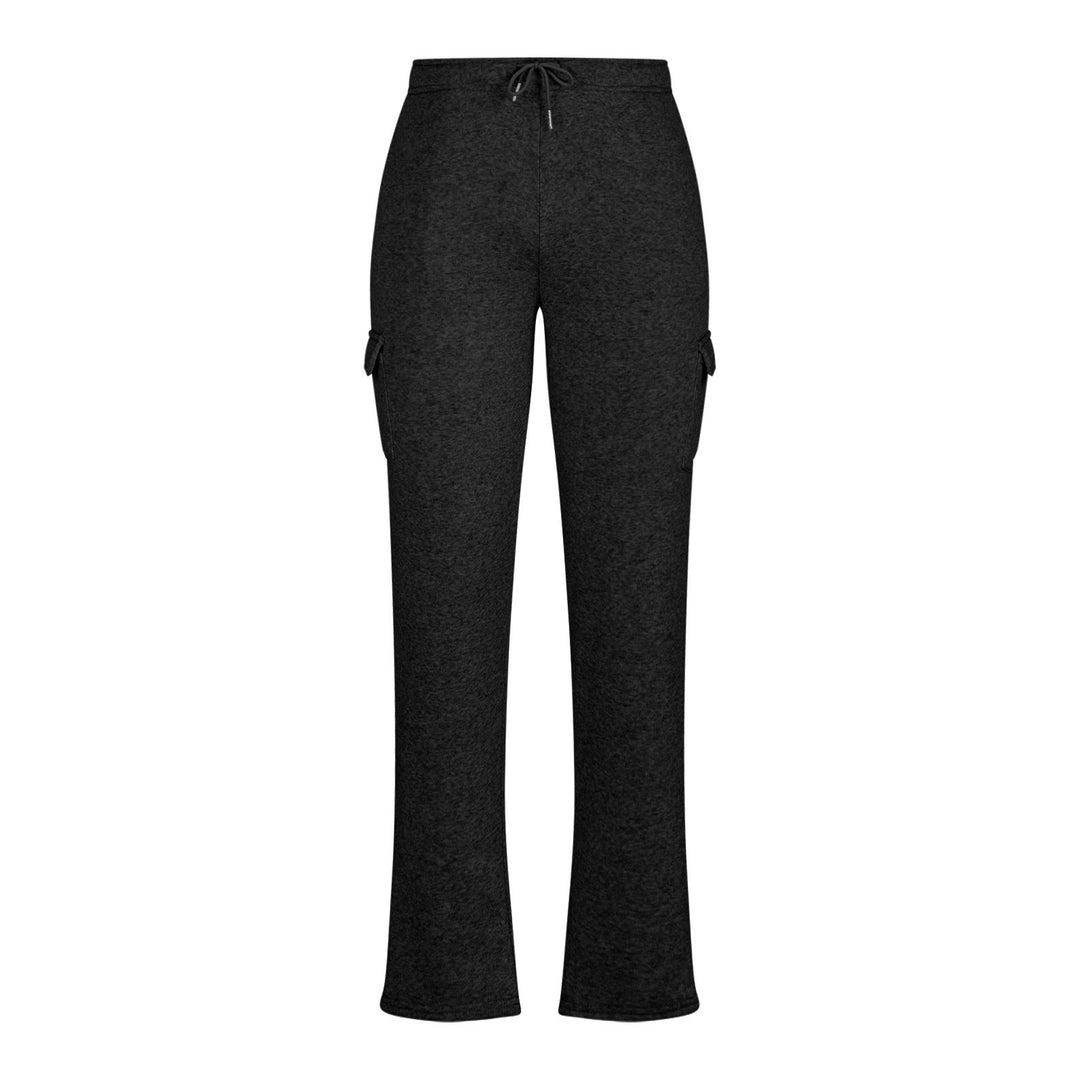 Damen Sportliche Cargo-Hose mit seitlichen Taschen Aliams