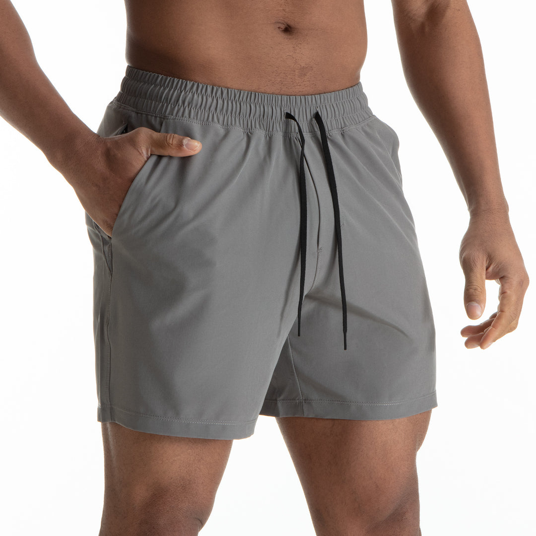 Herren Sportliche Schwimmshorts mit elastischem Bund und seitlichen Eingrifftaschen Aliams