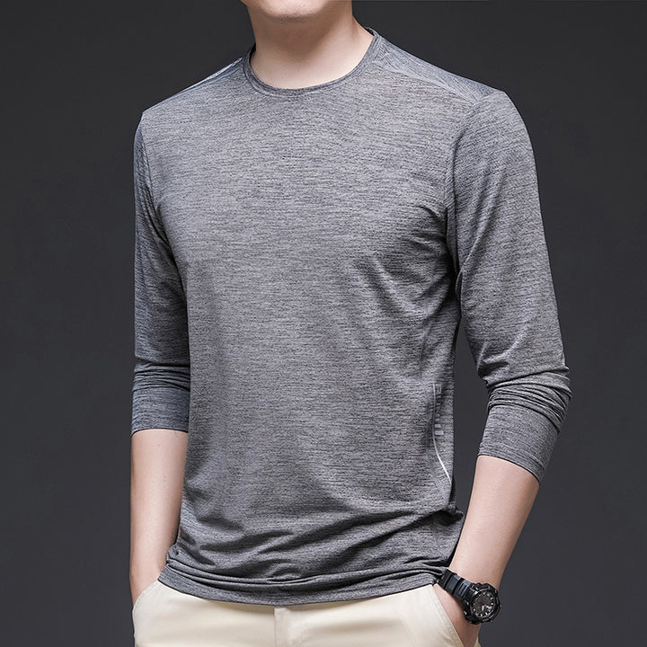 Herren Atmungsaktives Langarm-Funktionsshirt Aliams