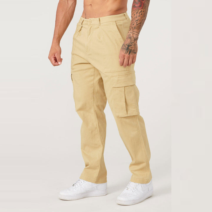 Herren Cargo-Hose mit zahlreichen praktischen Taschen Aliams