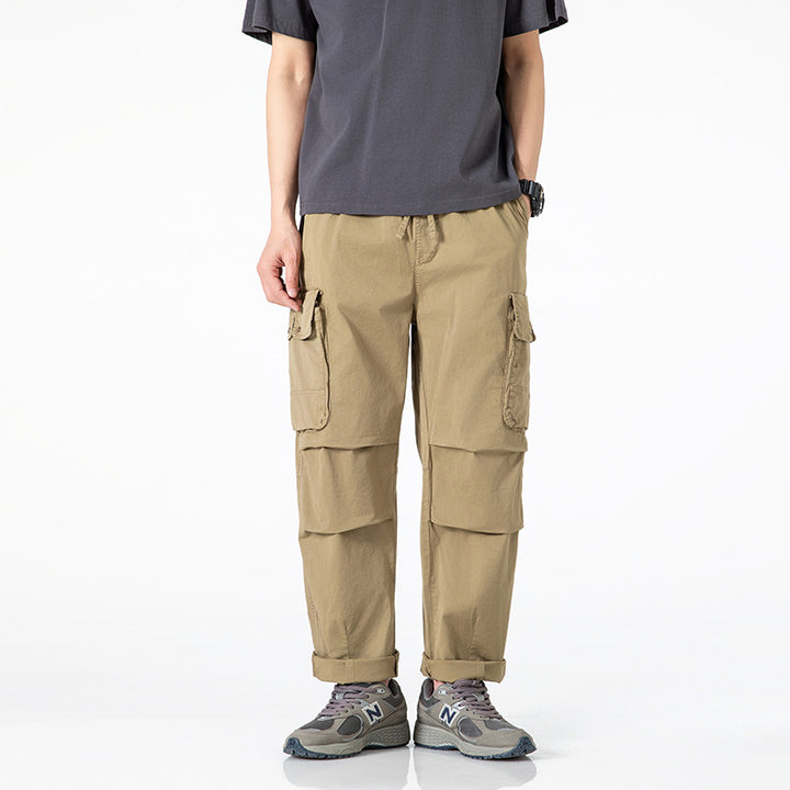 Herren Cargo-Style Hose mit praktischen Taschen Aliams