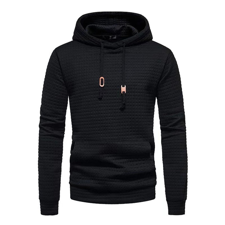 Herren komfortabler Hoodie mit strukturiertem Gewebe Aliams