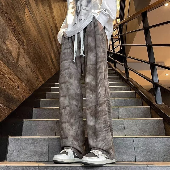 Herren komfortable Freizeithosen mit lässigem Schnitt und elastischem Bund Aliams