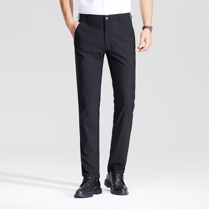 Herren elegante und atmungsaktive Anzughose Aliams