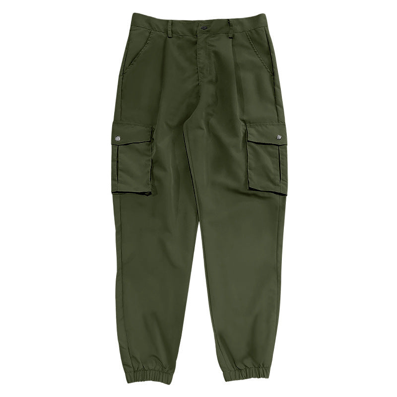 Unisex Cargo-Hose mit elastischem Bund und praktischen Seitentaschen Aliams