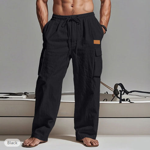 Herren Cargo-Hose mit praktischen Seitentaschen Aliams