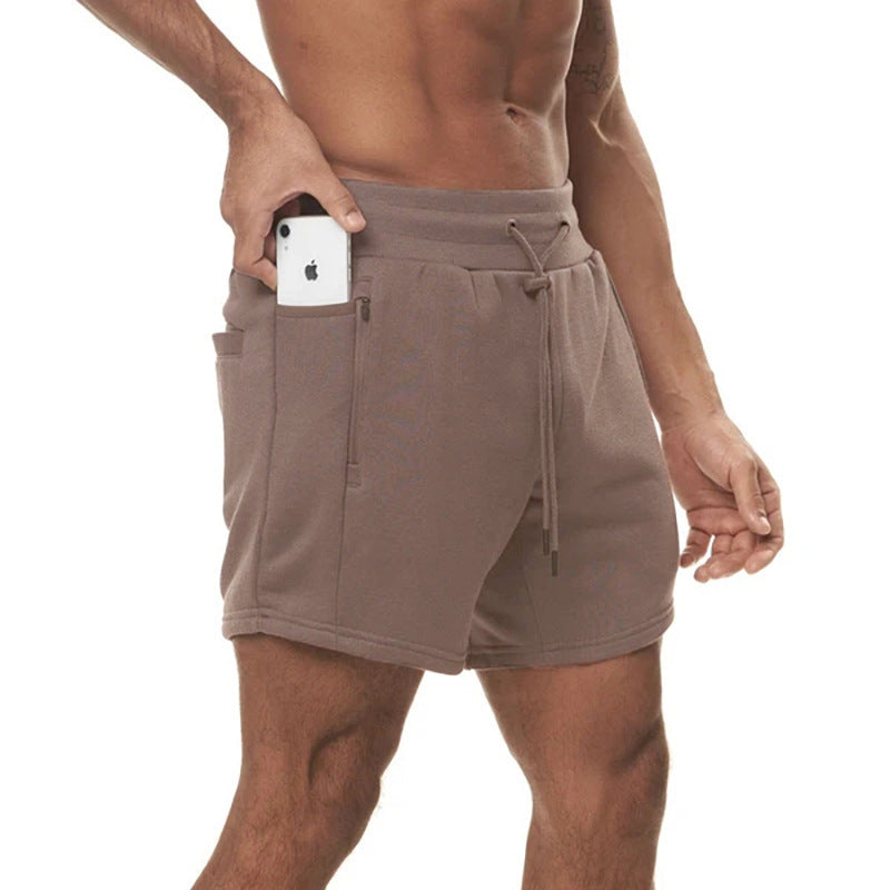 Herren Sportliche Shorts mit praktischen Seitentaschen und verstellbarem Bund Aliams