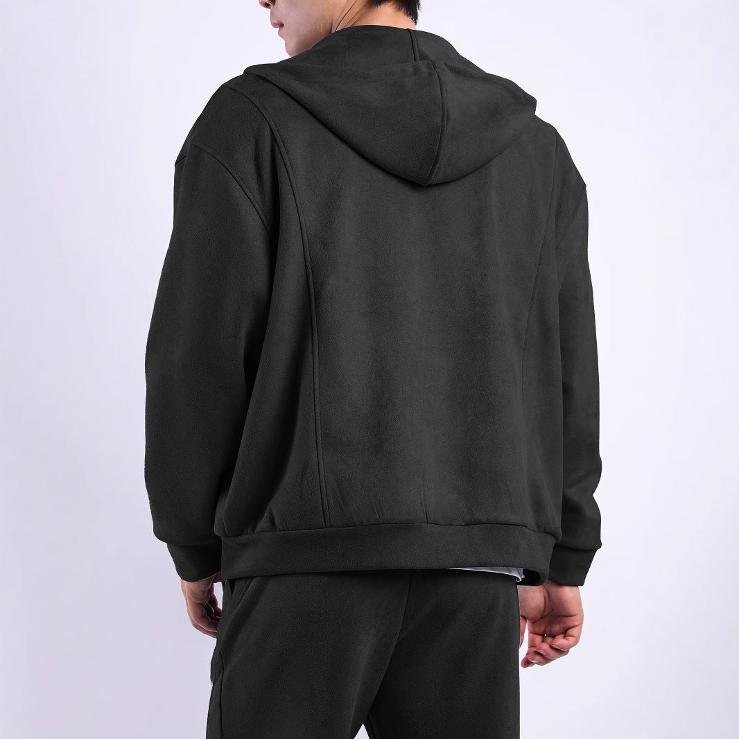 Herren Fleecejacke mit ergonomischem Schnitt und praktischen Taschen Aliams