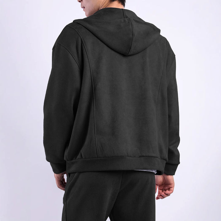 Herren Fleecejacke mit ergonomischem Schnitt und praktischen Taschen Aliams