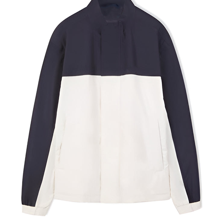 Herren sportliche Freizeitjacke mit modernem Stehkragen und praktischen Taschen Aliams